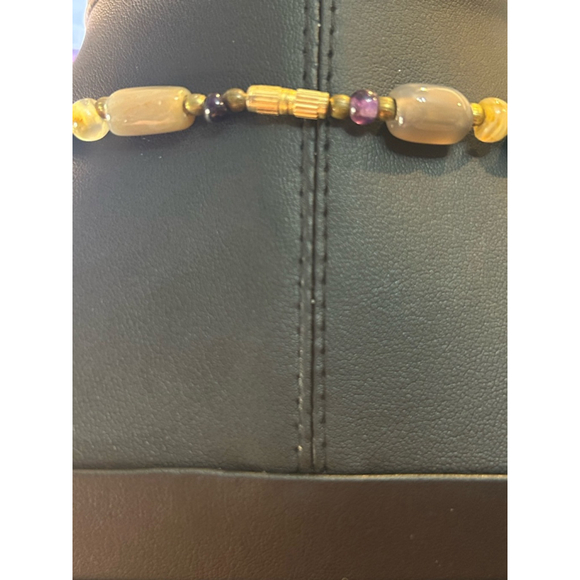 Womens Multi-color stone Beaded Necklacei - Picture 3 of 3